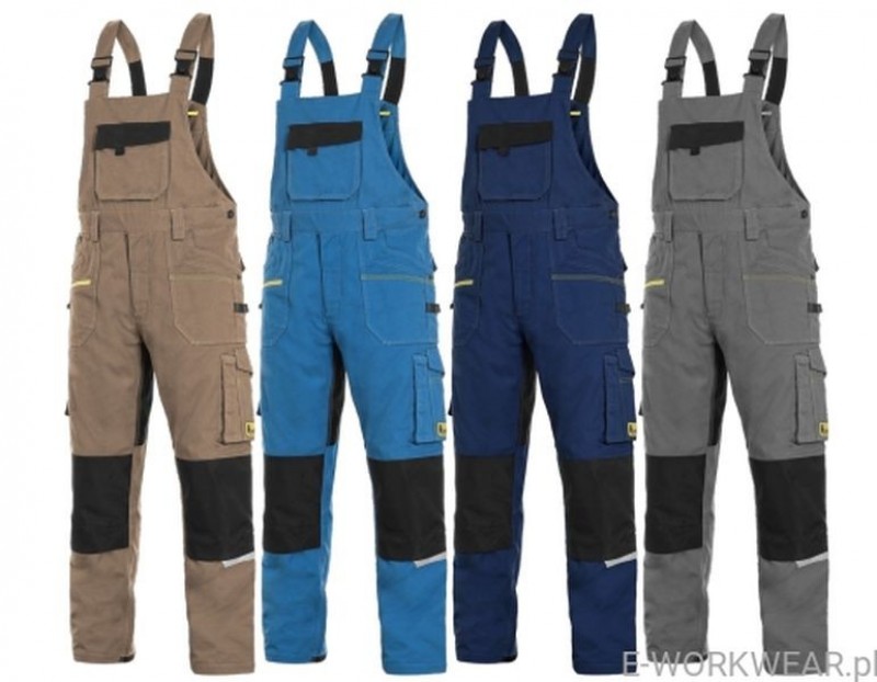 Spodnie ogrodniczki CXS Stretch 1